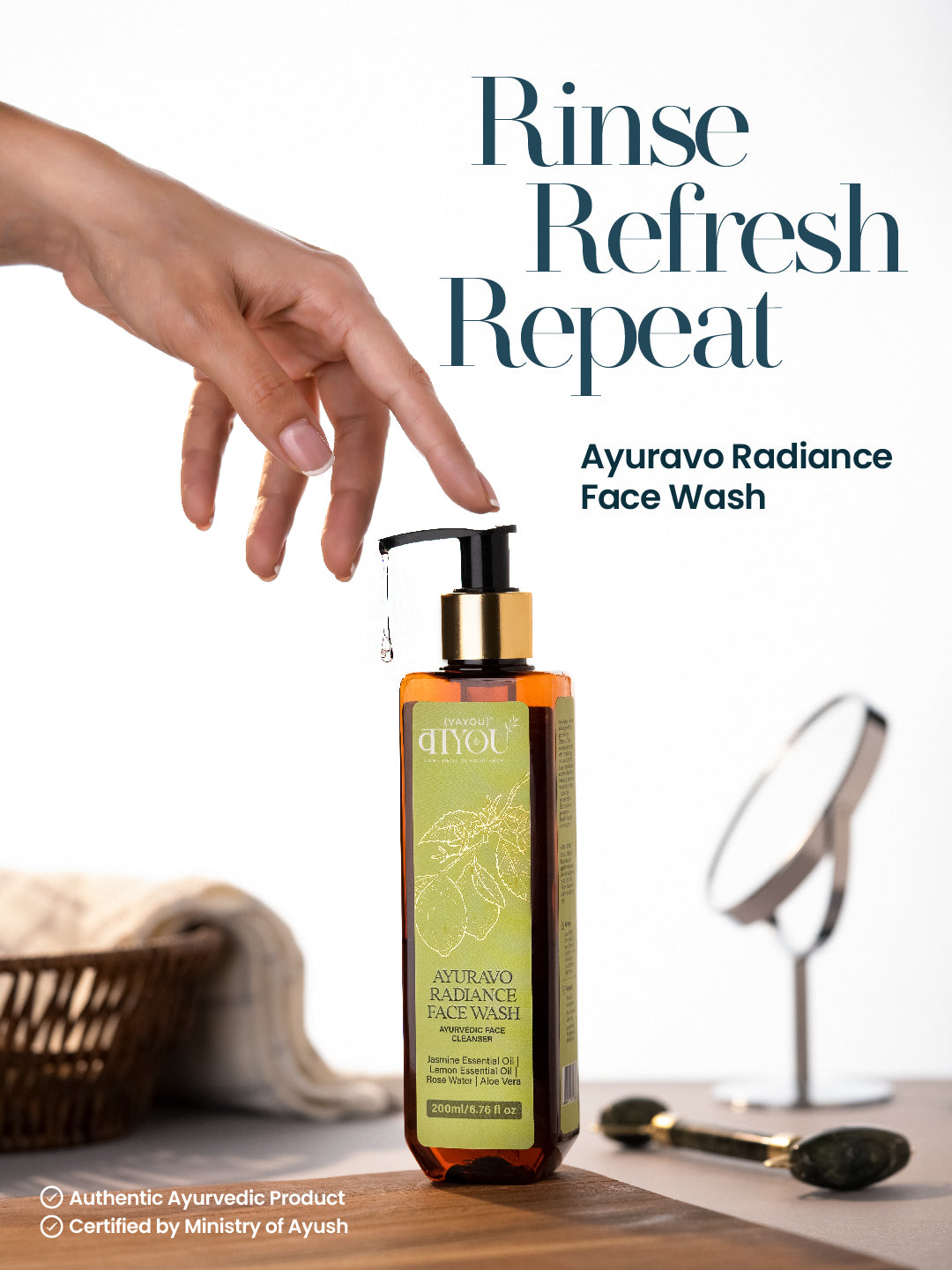 AyurAvo Radiance Face Wash