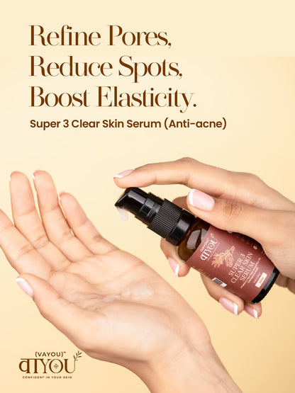 Super 3 Clear skin serum (anti-acne)