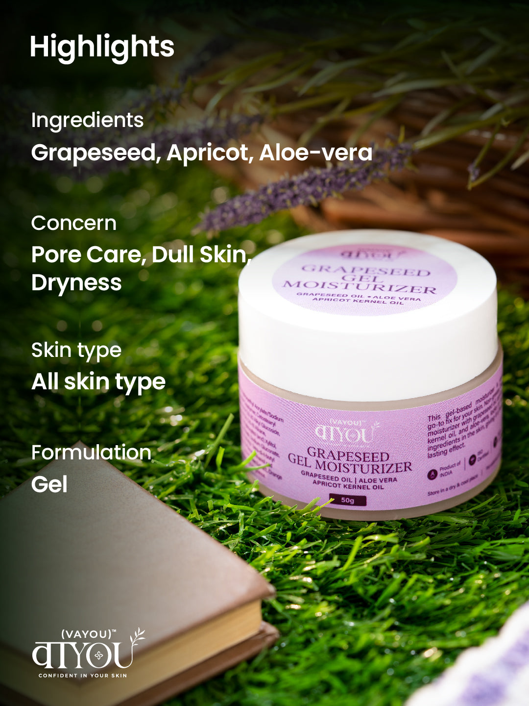 Grapeseed Gel Moisturizer