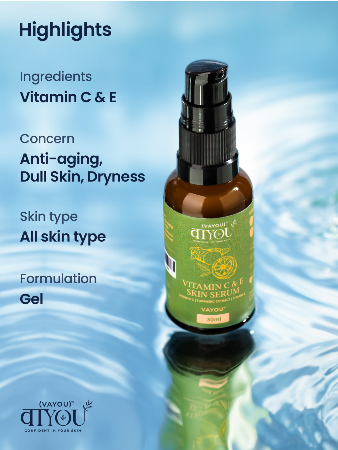 Vitamin C & E Skin Serum