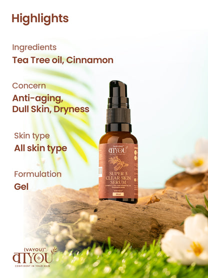 Super 3 Clear skin serum (anti-acne)