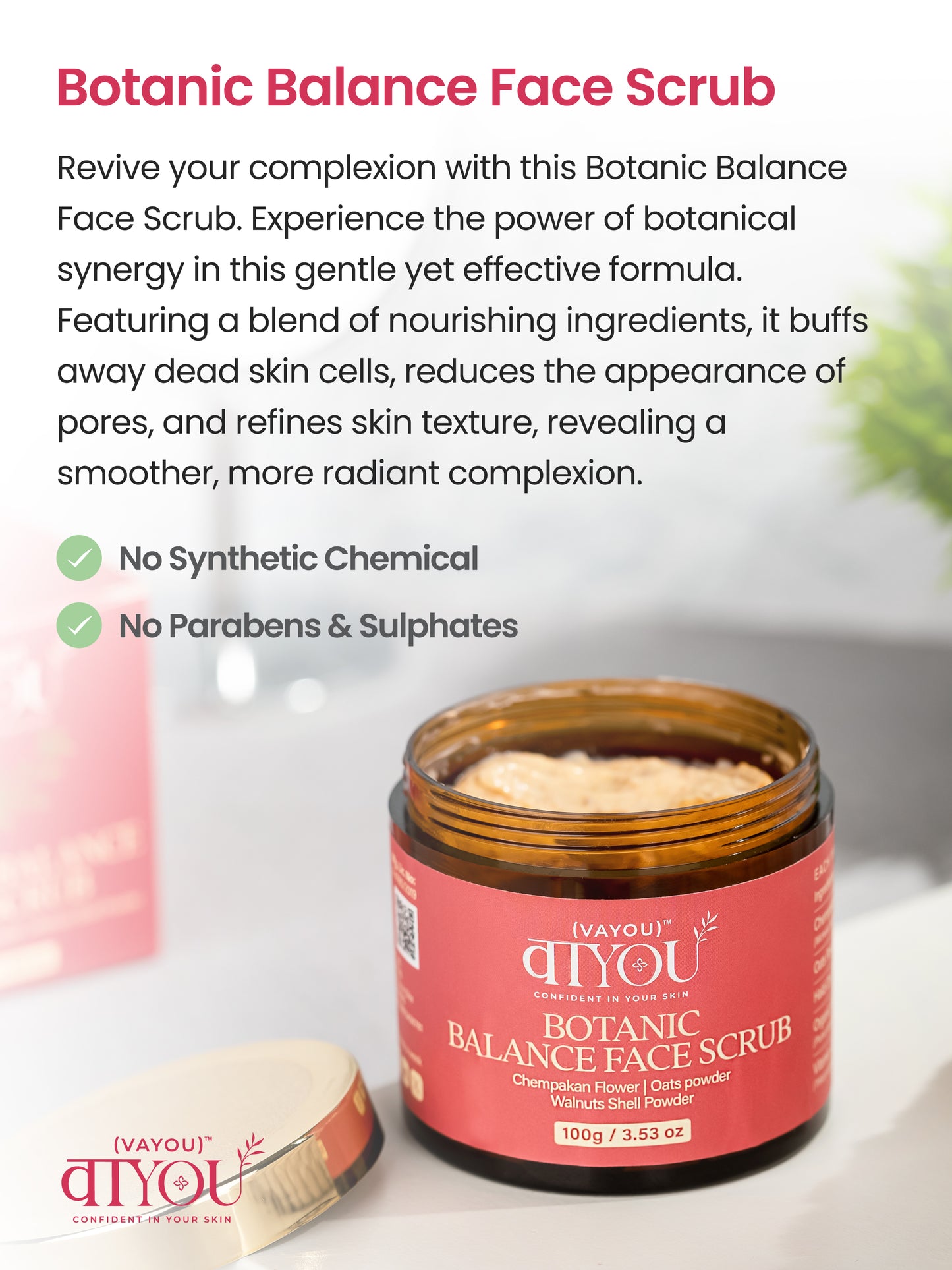 Botanic Balance Face Scrub