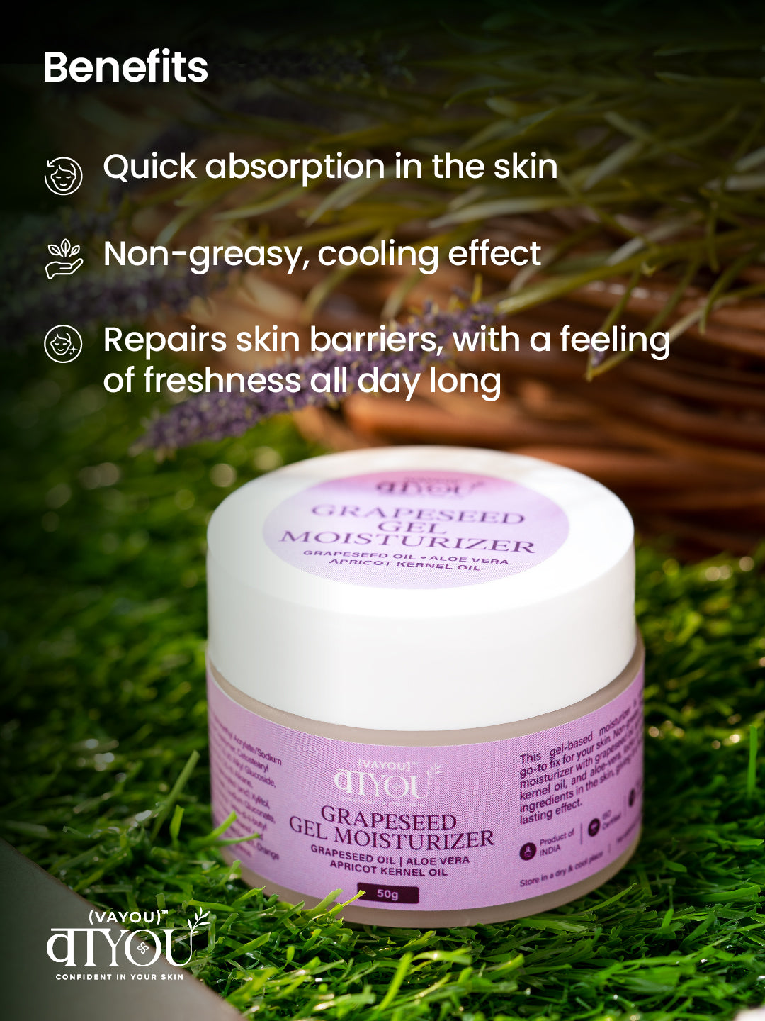 Grapeseed Gel Moisturizer
