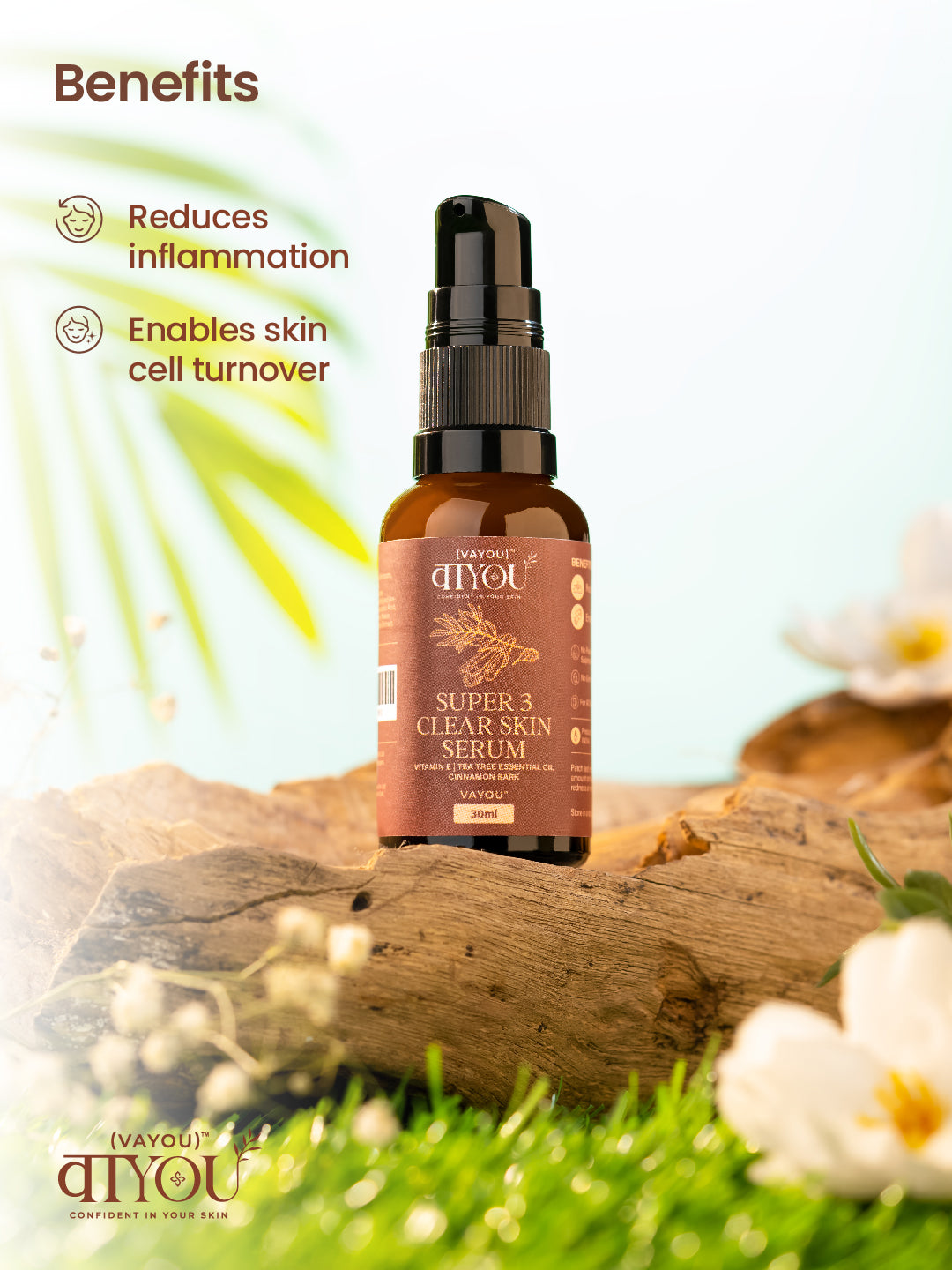 Super 3 Clear skin serum (anti-acne)