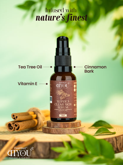 Super 3 Clear skin serum (anti-acne)
