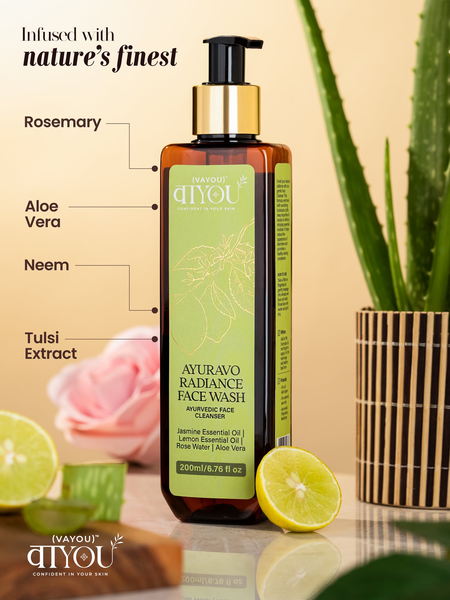 AyurAvo Radiance Face Wash